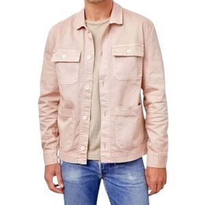 Rails Franklin Utility Jacket Shacket Desert Rose Beige Size Medium NWT